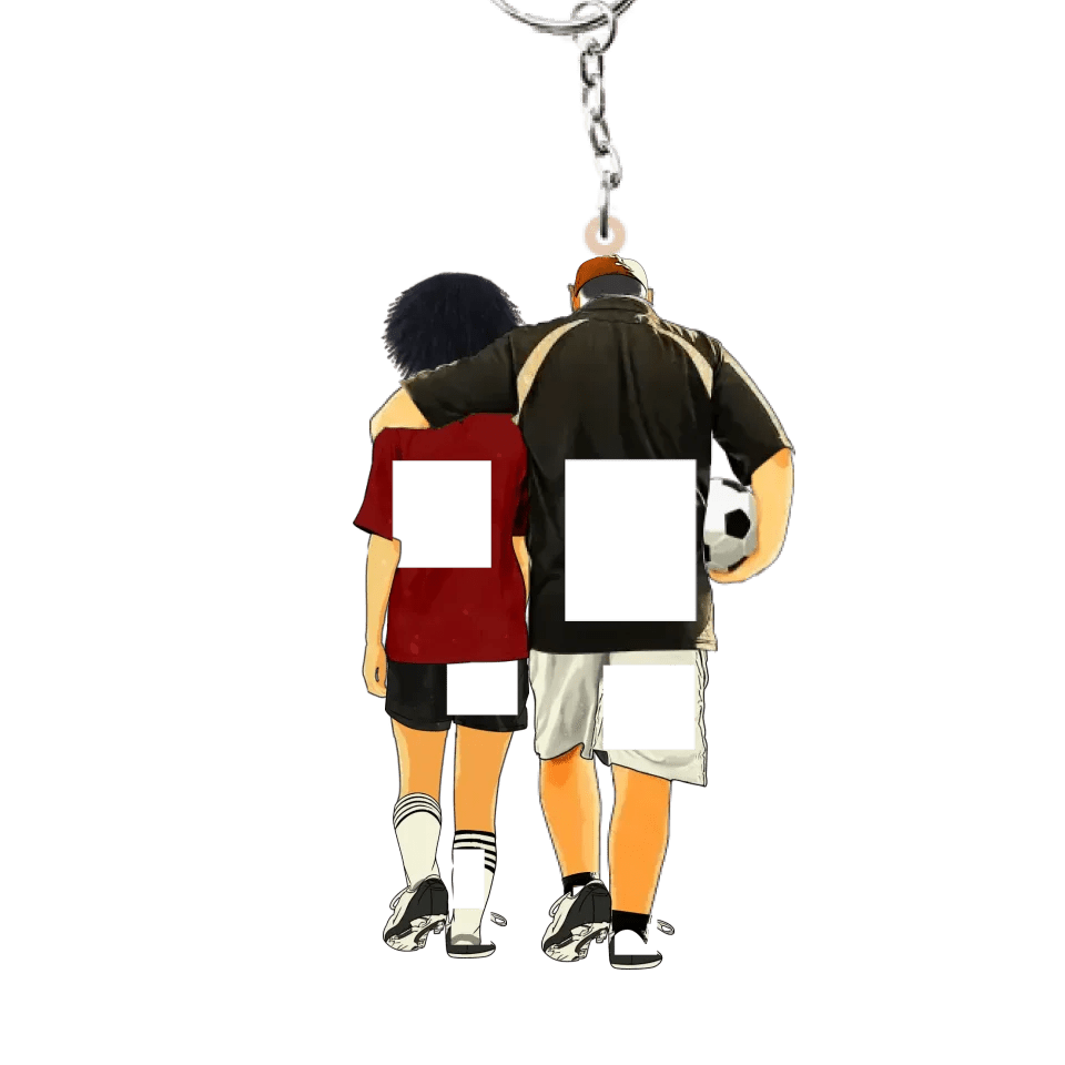 keychain personalized daily carry gift for daughter front view