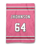 Personalized Sports Jersey Blanket - Custom Name Blanket - Basketball Blanket 747787 - DiyGiftly