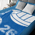 Personalized Sports team blanket with Name - Custom blanket gift - Birthday gift 747820 - DiyGiftly
