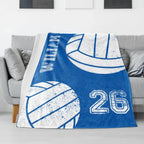 Personalized Sports team blanket with Name - Custom blanket gift - Birthday gift 747820 - DiyGiftly