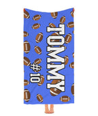 Personalized Sports Towel, Personalized Kids Sports Towel, Sports Beach Towel, Sports Team Towel Gifts, Kids Sports Towel With Name 747658 - DiyGiftly