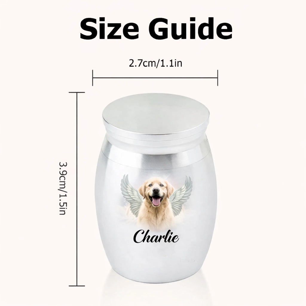 Personalized Design Pet Urn Stainless Steel Ashes