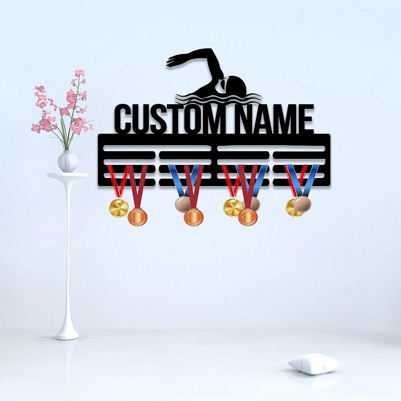 Personalized Swim Letter Logo with LED Light – Custom Name Wall Decor, Unique Gift for Swimmers, Swim Teams, and Aquatic Sports Enthusiasts, Perfect for Bedroom, Game Room, or Poolside Decor 40466944 - DiyGiftly