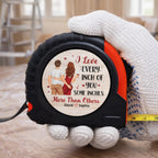 Personalized Tape Measure - I Love Every Inch Of You, Gift for Husband & Boyfriend 1109076 - DiyGiftly