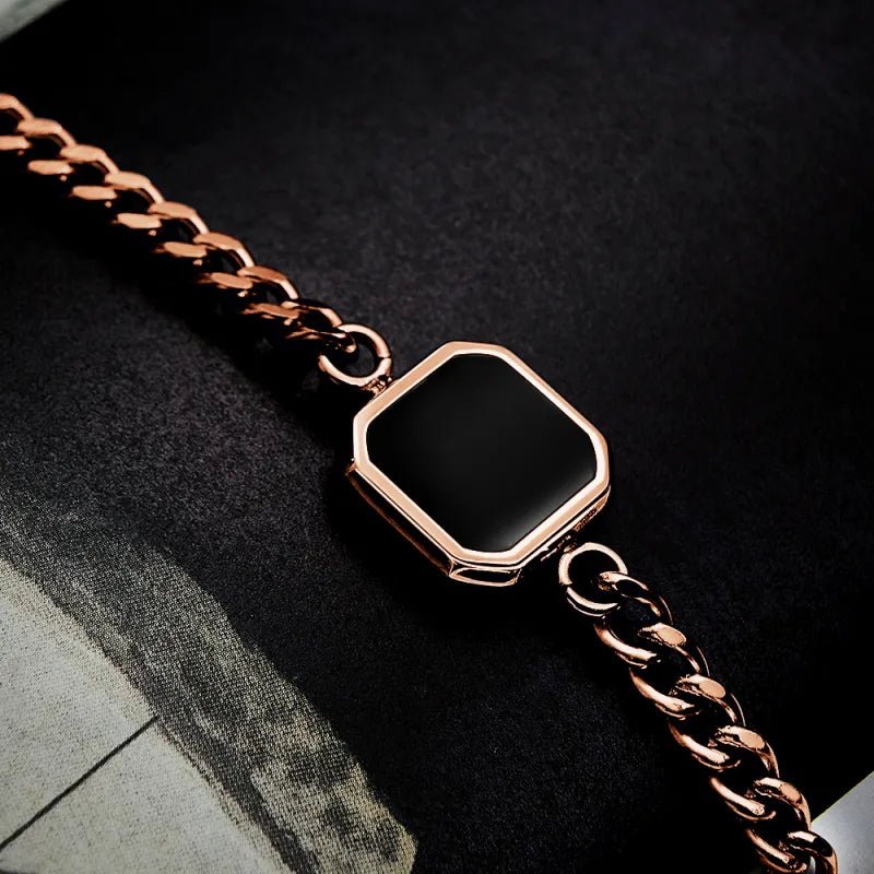 Personalized Temperature - Sensitive Photo Bracelet Magic Photo Men's Bracelet Which Changes Color With Temperature Best Gift For Him - DiyGiftly