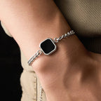 Personalized Temperature - Sensitive Photo Bracelet Magic Photo Men's Bracelet Which Changes Color With Temperature Best Gift For Him - DiyGiftly