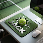 Personalized Tennis - Themed Mouse Pad with Custom Name – Unique Office Desk Accessory, Custom Gift for Tennis Players, Coaches, Students, and Sports Fans 86807808 - DiyGiftly