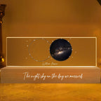 Personalized The Night We Met Star Map Acrylic Plaque, Wedding Gift, Anniversary Gift For Couple 745613 - 745706 - DiyGiftly