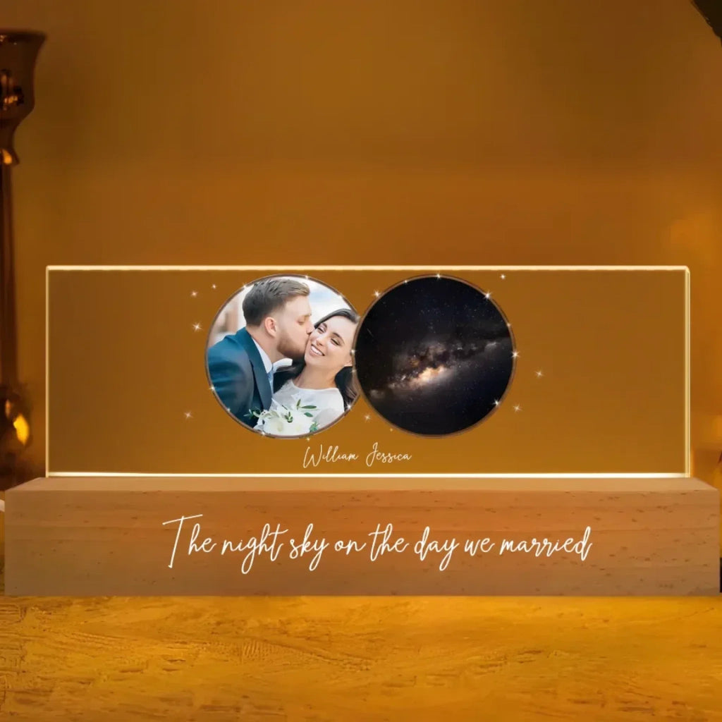 Personalized The Night We Met Star Map Acrylic Plaque, Wedding Gift, Anniversary Gift For Couple 745613 - 745706 - DiyGiftly