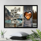 Personalized Unique Couple’s Gift Rustic Tree Carving What I Love Most Canvas Wall Art 759058 - DiyGiftly