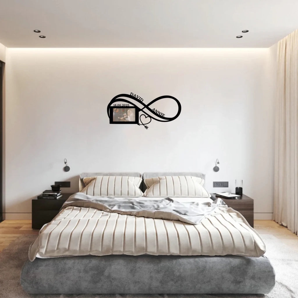 Personalized Unlimited Logo Photo Frame Metal Wall Lamp – Custom LED Light Sign for Home, Office, Business, Storefronts & Creative Spaces – Unique Modern Metal Wall Decor with Custom Logo, Image or Text 1083442 - DiyGiftly