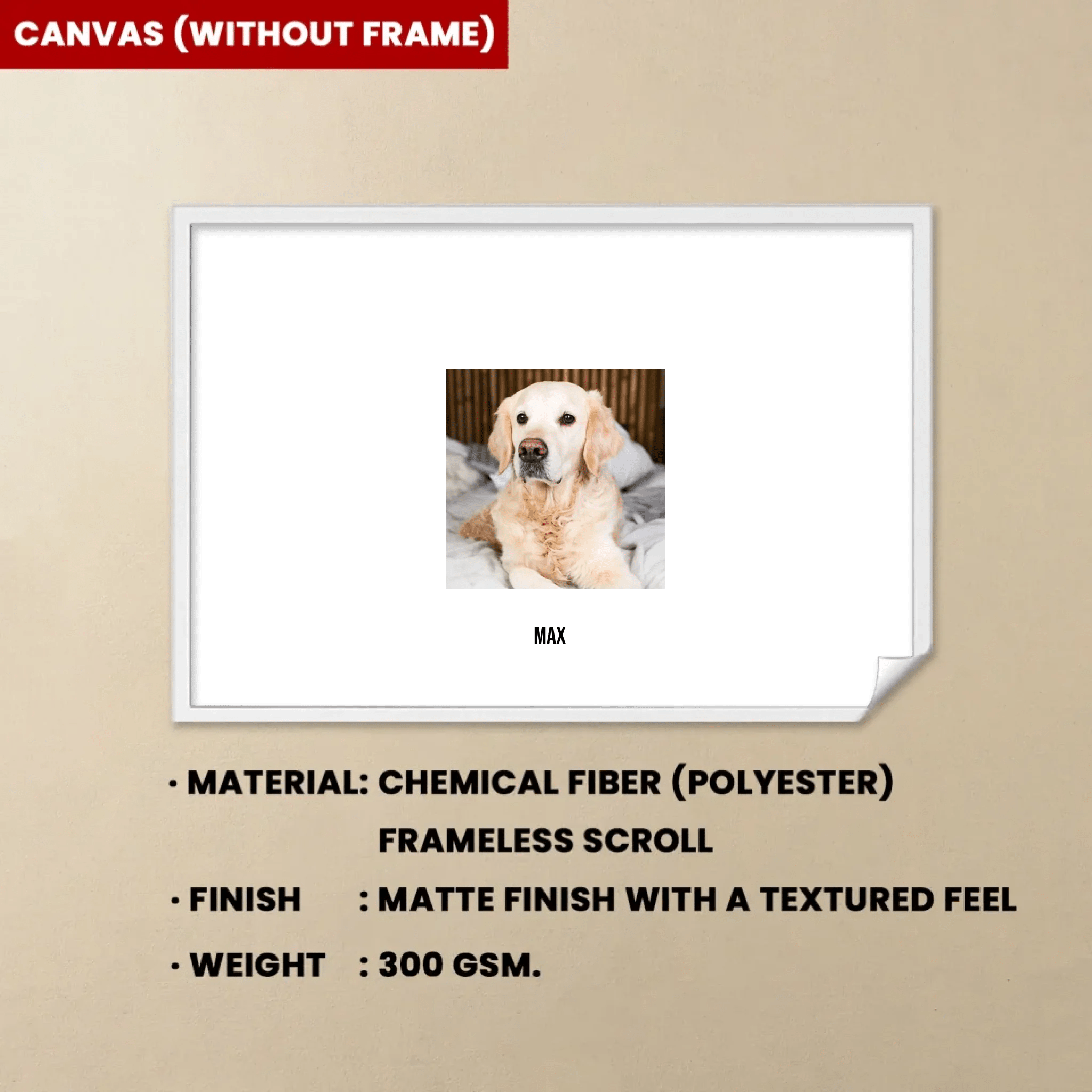 Personalized Upload Photo Dog Memorial In Loving Memory Wall Decor Sympathy Gift Ideas For Loss of Pet Poster 715613 - 715726 - DiyGiftly