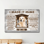 Personalized Upload Photo Dog Memorial In Loving Memory Wall Decor Sympathy Gift Ideas For Loss of Pet Poster 715613 - 715726 - DiyGiftly