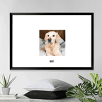 Personalized Upload Photo Dog Memorial In Loving Memory Wall Decor Sympathy Gift Ideas For Loss of Pet Poster 715613 - 715726 - DiyGiftly