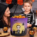 Personalized Vampire Witch Halloween Candy Basket with Name Trick or Treat Bucket Halloween Gift for Kids 27071488 - DiyGiftly