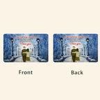 Personalized Walking on a Snowy Day Romantic Scene Wallet Card Anniversary Gift 730765 - Q - DiyGiftly