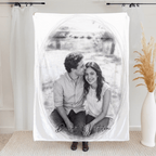 Personalized Watercolor - Style Couples Illustration – Custom Cartoon Portrait from Photo as Digital Download, Wall Art, Pillow, Mug, Blanket, Beach Towel, Keychain, Desk Sign & More 1066687 - DiyGiftly