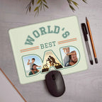 birthday gift custom gift for dad inspired by world s best dad 3 photos non slip mouse pad office desk supplies