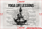 Personalized Yoga Life Lessons Poster - Gift For Yoga Lovers 747813 - DiyGiftly