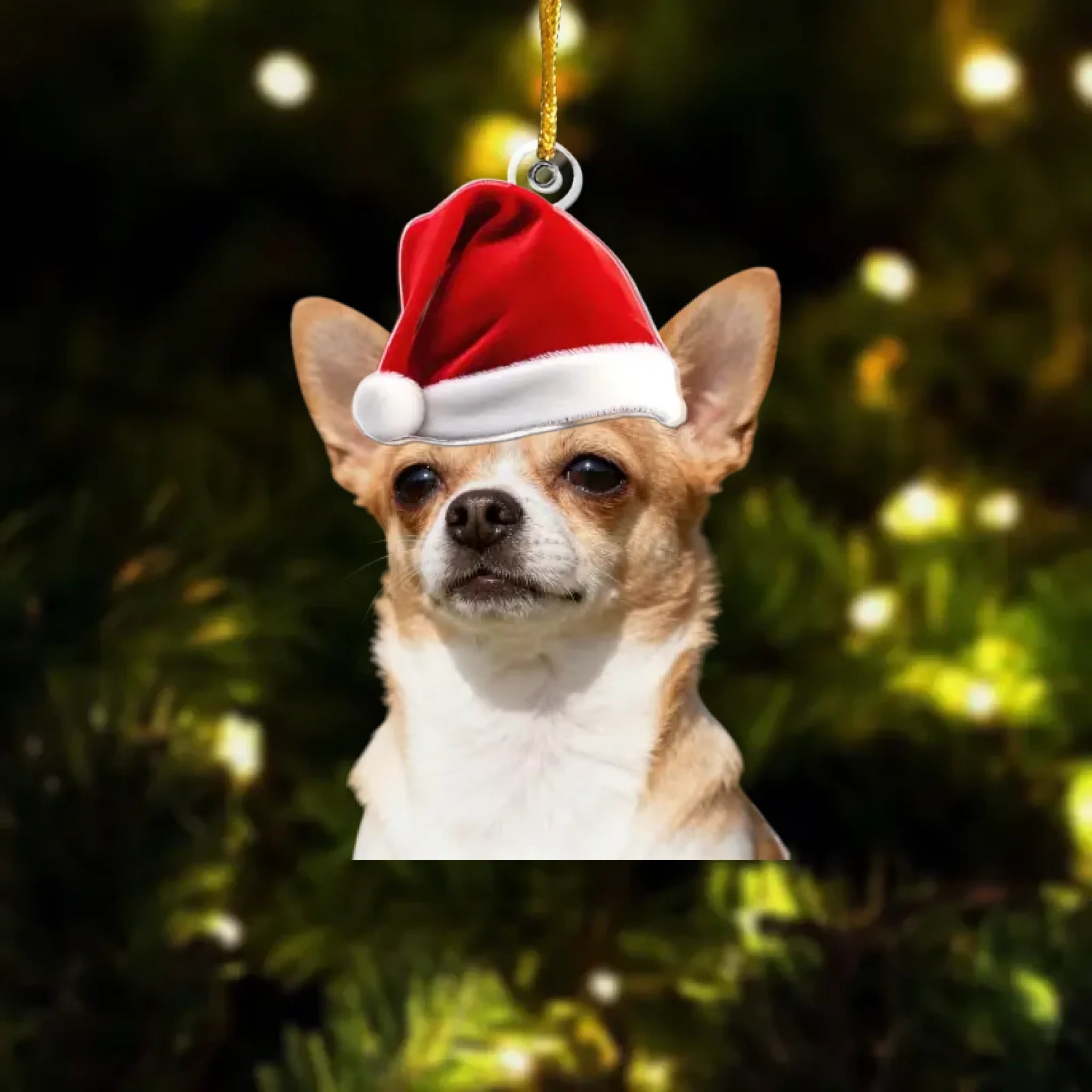 Pet Funny Christmas Face - Personalized Pet Photo Ornament 681085 - 681435 - DiyGiftly