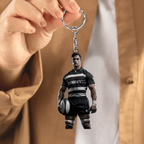Photo Ornament - Rugby gift for son - Personalized Ornament 737731 - DiyGiftly