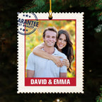 Photo Stamp - Personalized Custom 1 - Layered Wood Ornament 719636 - DiyGiftly