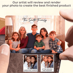 Pixar - Style Portrait from Photo – Custom Family Digital 3D Artwork Gift – Custom Cartoon Portrait from Photo as Digital Download, Wall Art, Pillow, Mug, Blanket, Beach Towel, Keychain, Desk Sign & More 1062413 - DiyGiftly