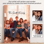 Pixar - Style Portrait from Photo – Custom Family Digital 3D Artwork Gift – Custom Cartoon Portrait from Photo as Digital Download, Wall Art, Pillow, Mug, Blanket, Beach Towel, Keychain, Desk Sign & More 1062413 - DiyGiftly