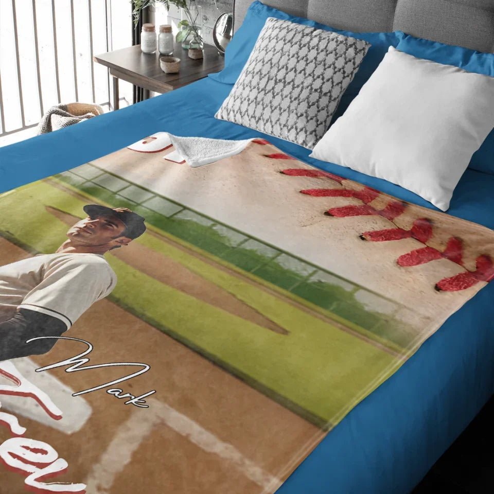 Play Baseball Together And Grow Together - Custom Blanket - Fleece & Sherpa Blanket - Perfect Gift for Baseball lovers 751433 - DiyGiftly
