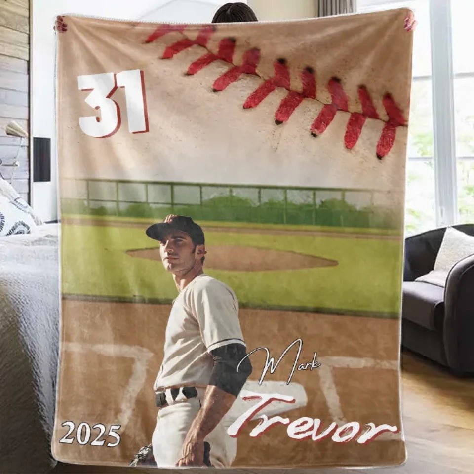 Play Baseball Together And Grow Together - Custom Blanket - Fleece & Sherpa Blanket - Perfect Gift for Baseball lovers 751433 - DiyGiftly