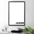 Playing Football is a sprint with all your might - Custom Canvas & Poster - Wood Framed Canvas & Framed Poster - Perfect Gift for Football lovers 751505 - 751506 - DiyGiftly