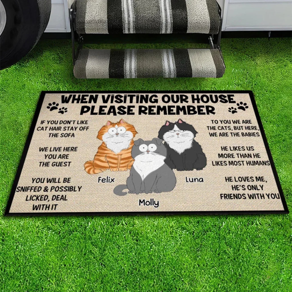 Please Remember - Personalized Custom Doormat 689202 - DiyGiftly
