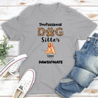 Professional Dog Sitter - Personalized Custom Unisex T-shirt 665484 - DiyGiftly