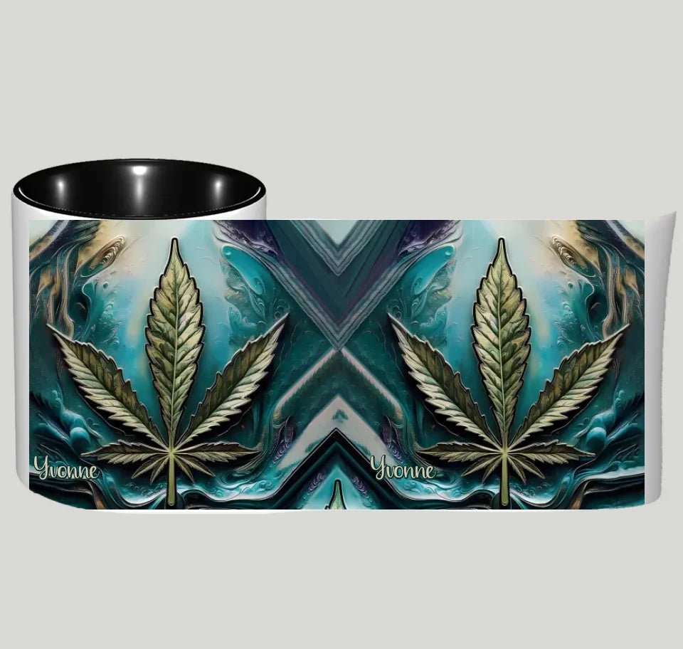 Psychedelic - Personalized Weed Accent Mug 740522 - DiyGiftly