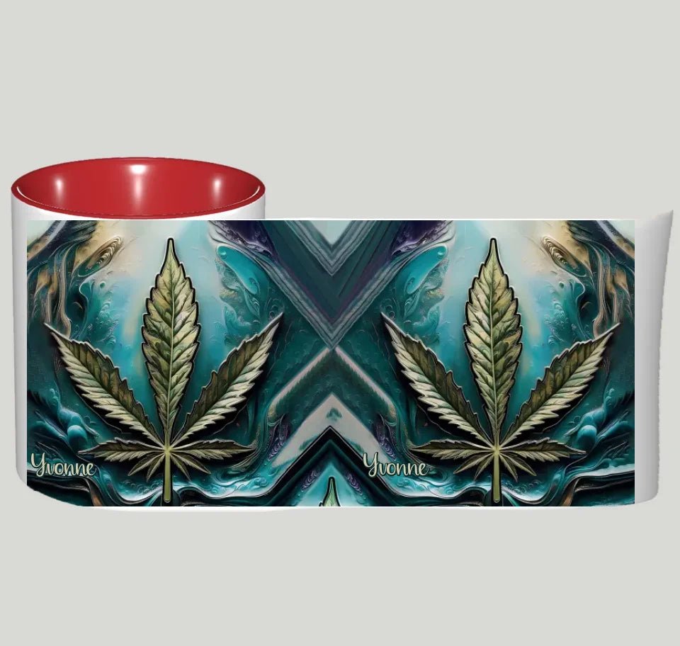 Psychedelic - Personalized Weed Accent Mug 740522 - DiyGiftly