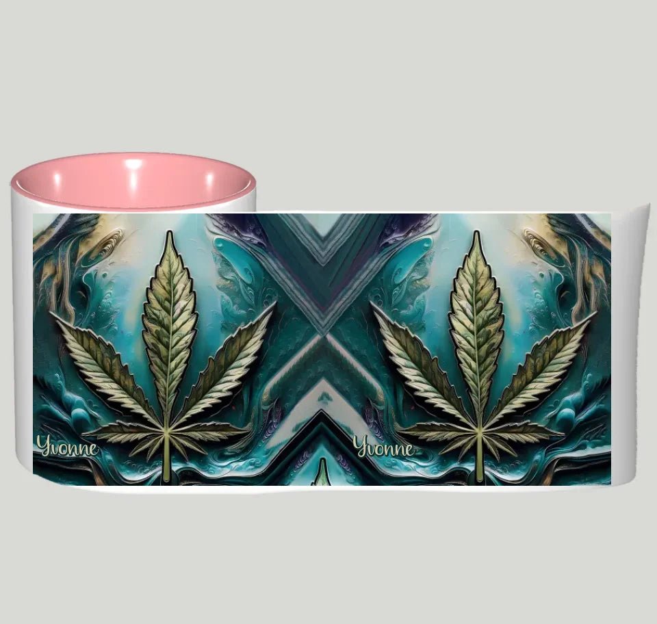 Psychedelic - Personalized Weed Accent Mug 740522 - DiyGiftly
