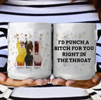 red mug personalized design ceramic