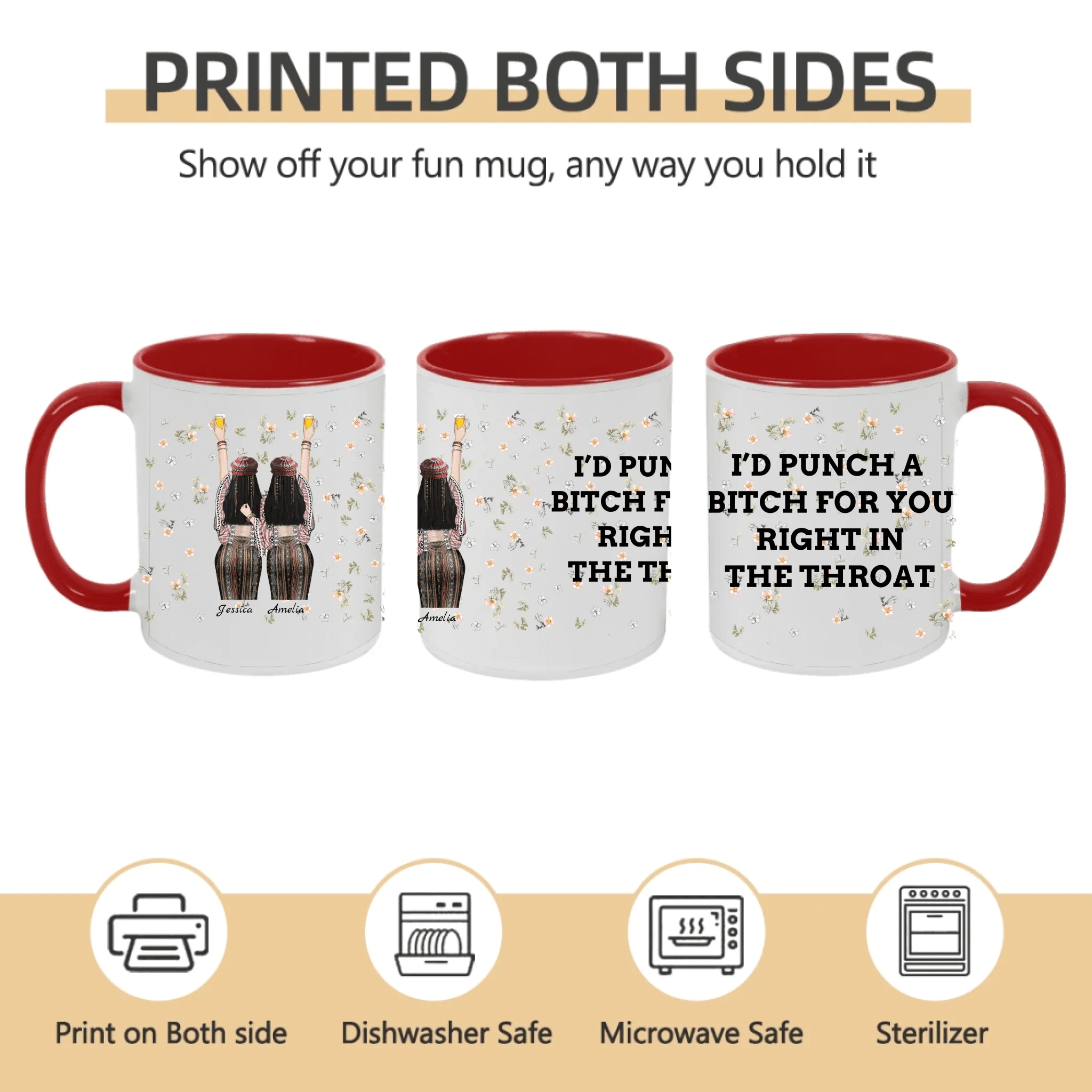 personalized design mug ceramic