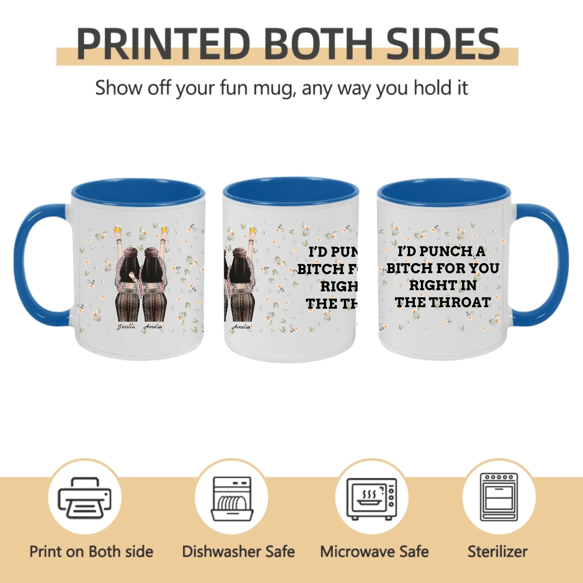 mug gift for best friend ceramic