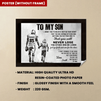 Rest Of Mine - Personalized Poster - Gift For Football Lovers, Gift For Son From Dad 745781 - 745807 - DiyGiftly