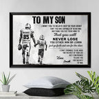 Rest Of Mine - Personalized Poster - Gift For Football Lovers, Gift For Son From Dad 745781 - 745807 - DiyGiftly