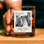 Retro Polaroid Photo Whiskey Glass – Personalized Custom Gift for Him,Husband 1081729 - DiyGiftly