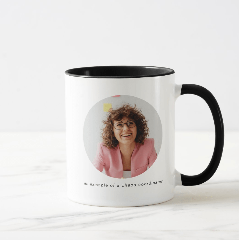 RILEY “Chaos Coordinator” Definition Office Coworker Mug – Funny Personalized Coffee or Tea Cup, Custom Name Gift for Boss, Team Member, or Colleague, Unique Birthday, Christmas, or Office Humor Gift 78561280 - DiyGiftly