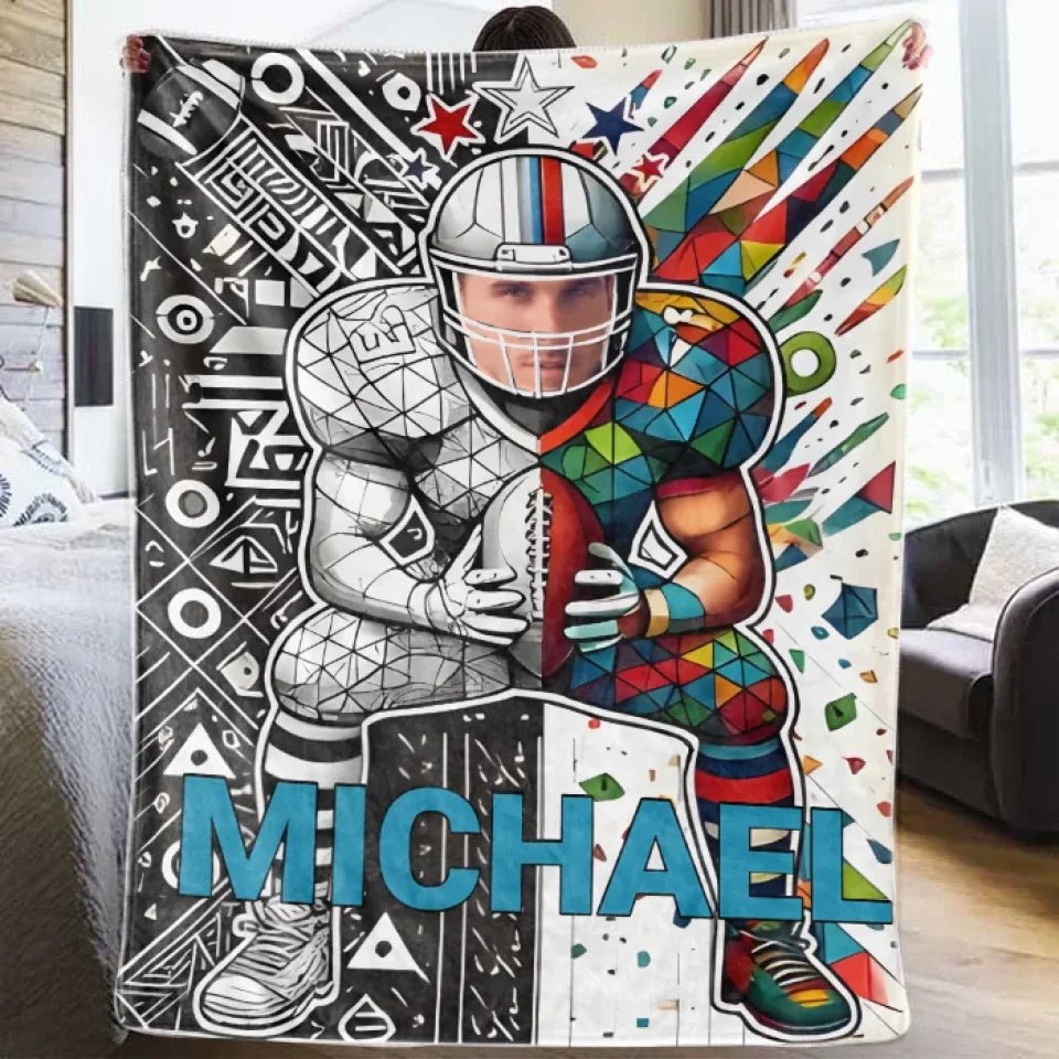 rookie player - personalized blanket 753193 - DiyGiftly