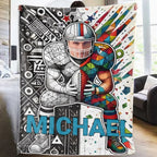 rookie player - personalized blanket 753193 - DiyGiftly
