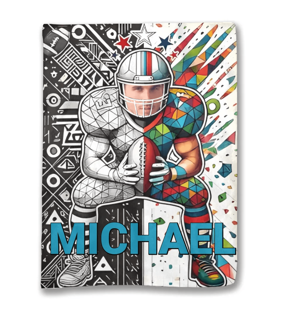 rookie player - personalized blanket 753193 - DiyGiftly