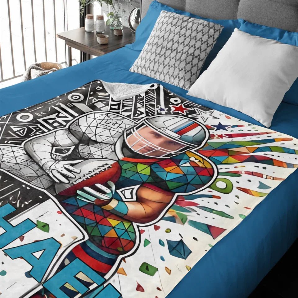 rookie player - personalized blanket 753193 - DiyGiftly