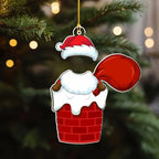 Santa Baby Custom Photo - Personalized Custom Acrylic Ornament 692185 - DiyGiftly