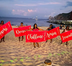 Scripty Style Personalized Beach Towel Personalized Name Bath Towel Custom Pool Towel Beach Towel With Name Outside Birthday Vacation Gift 34987008 - DiyGiftly