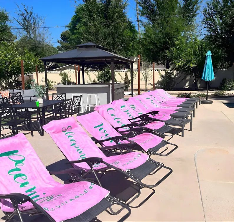 Scripty Style Personalized Beach Towel Personalized Name Bath Towel Custom Pool Towel Beach Towel With Name Outside Birthday Vacation Gift 34987008 - DiyGiftly